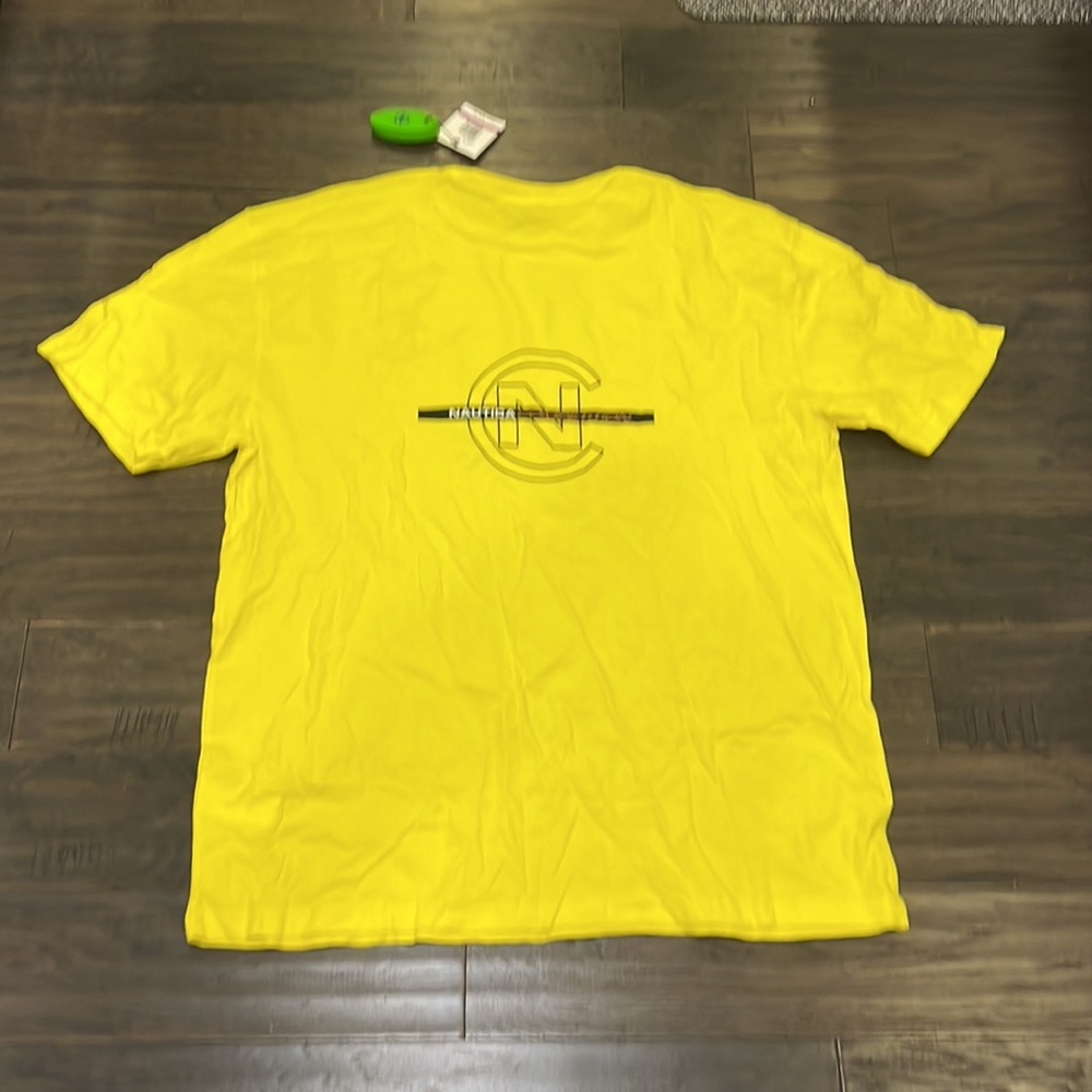 Nautica Competition T Shirt Neon Yellow new Mens Size XXL